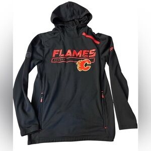 Calgary Flames Hockey Black Hoodie size small
